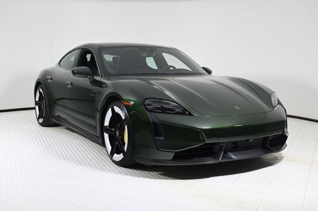 used 2025 Porsche Taycan car, priced at $228,988