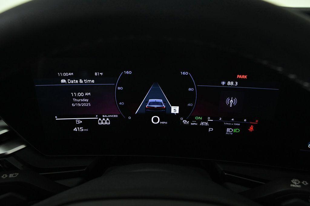 new 2025 Audi A5 car, priced at $57,575