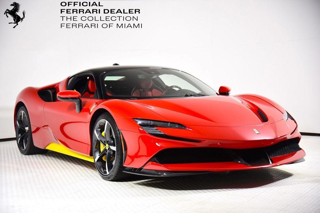 used 2021 Ferrari SF90 Stradale car, priced at $534,900