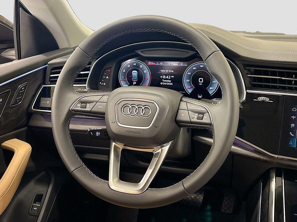 new 2025 Audi Q8 car, priced at $78,115