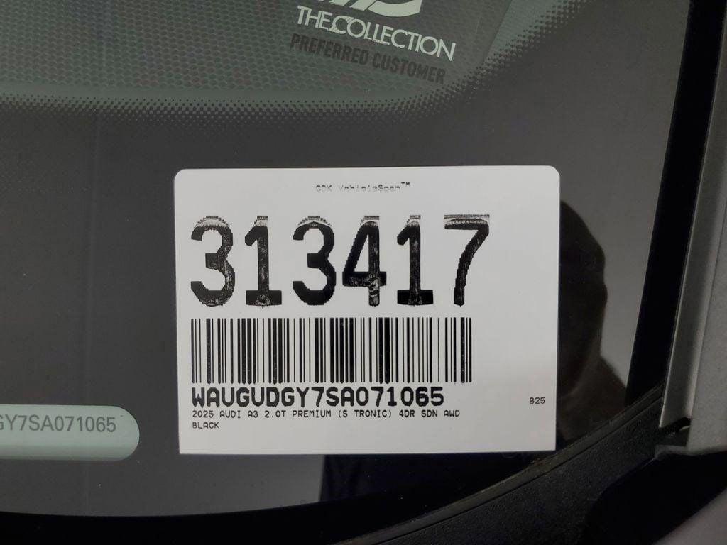new 2025 Audi A3 car, priced at $40,740