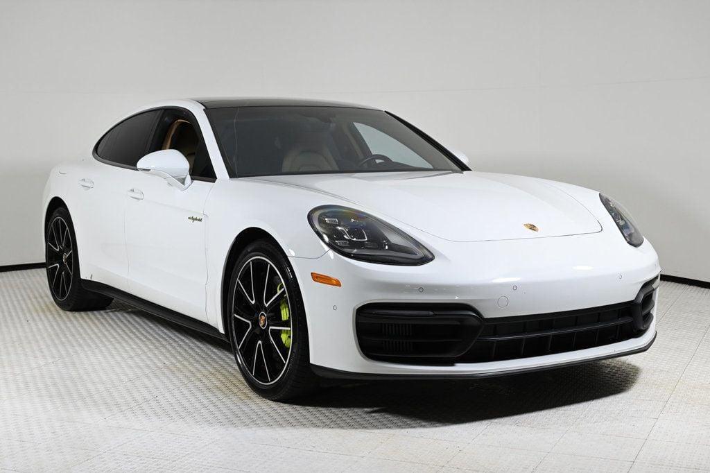 used 2021 Porsche Panamera e-Hybrid car, priced at $80,988