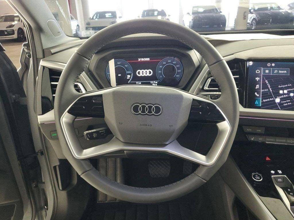 new 2025 Audi Q4 e-tron car, priced at $61,320
