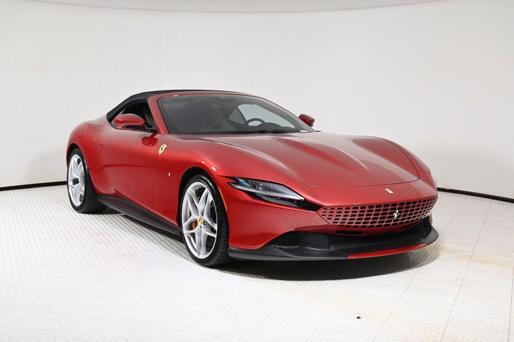 used 2024 Ferrari Roma Spider car, priced at $299,900