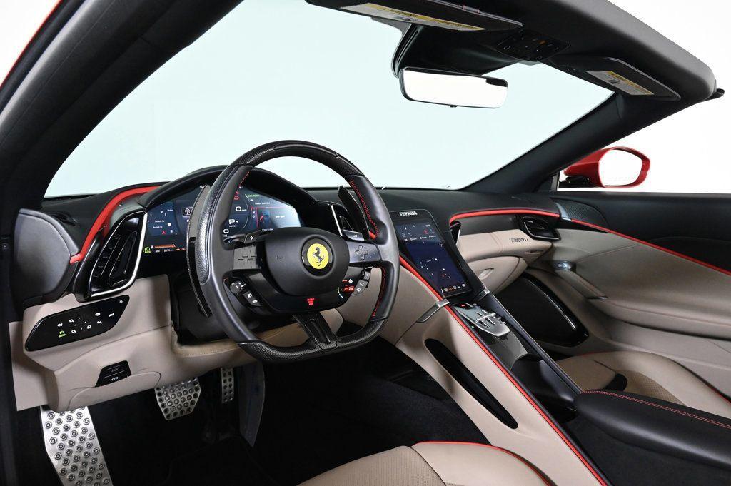 used 2024 Ferrari Roma Spider car, priced at $299,900