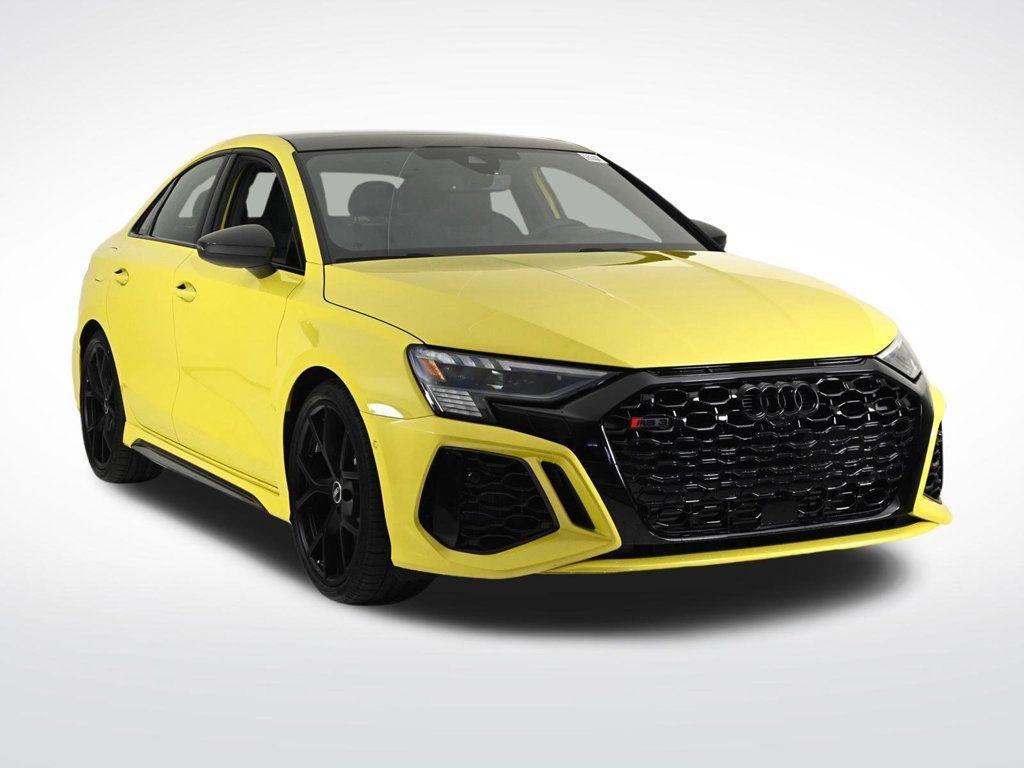 new 2024 Audi RS 3 car, priced at $71,295