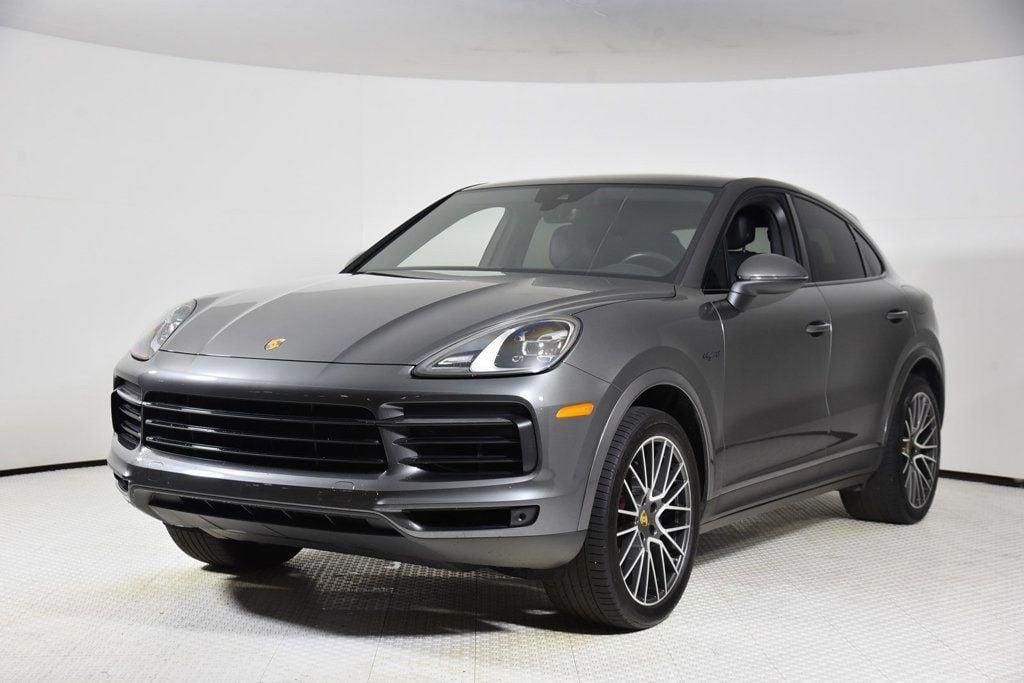 used 2020 Porsche Cayenne E-Hybrid Coupe car, priced at $67,598