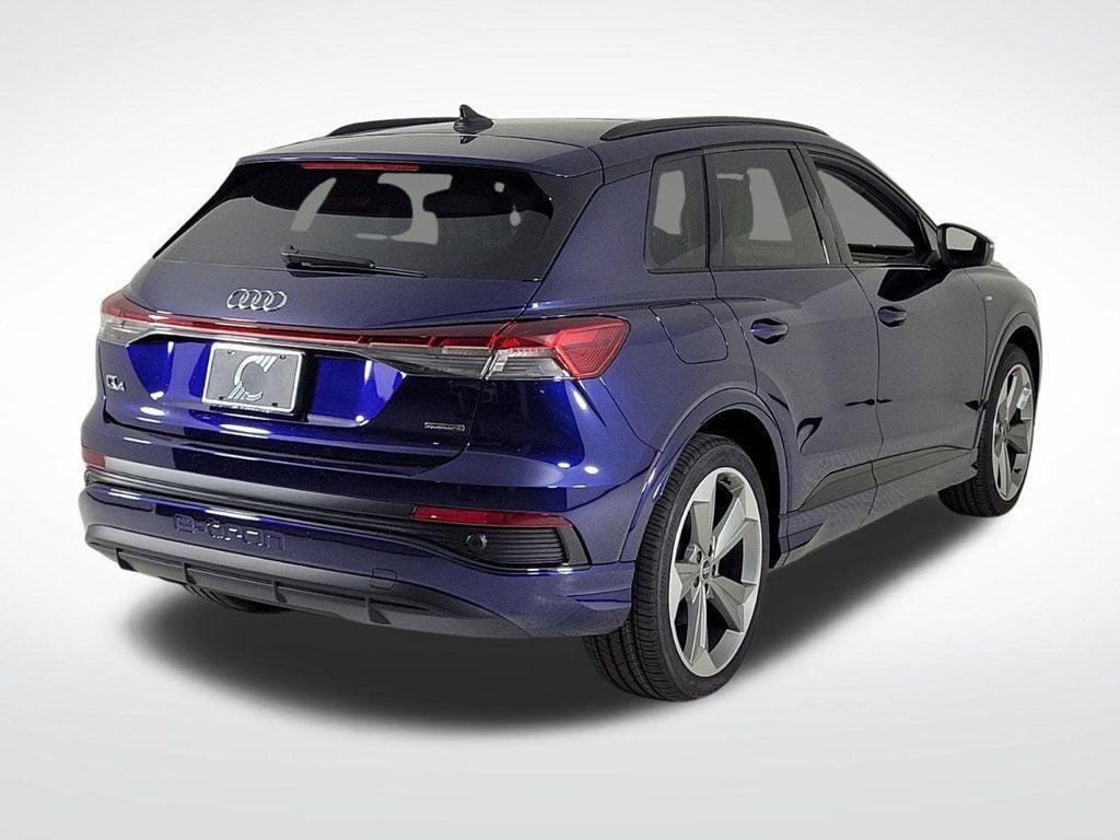 new 2025 Audi Q4 e-tron car, priced at $64,030