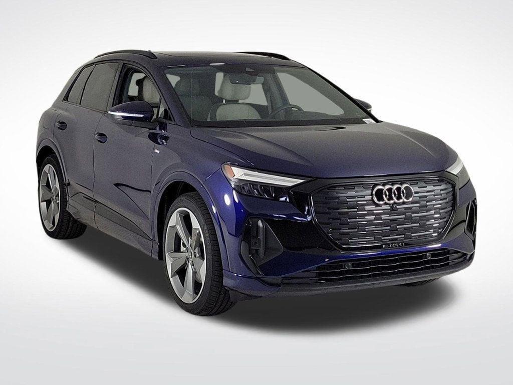 new 2025 Audi Q4 e-tron car, priced at $64,030