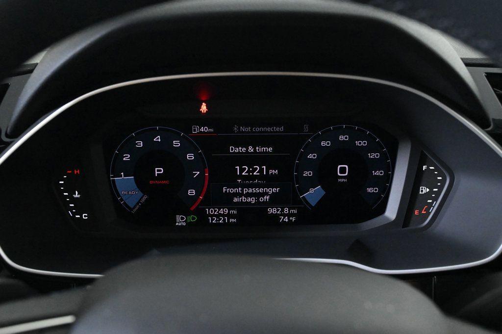used 2024 Audi Q3 car, priced at $32,900