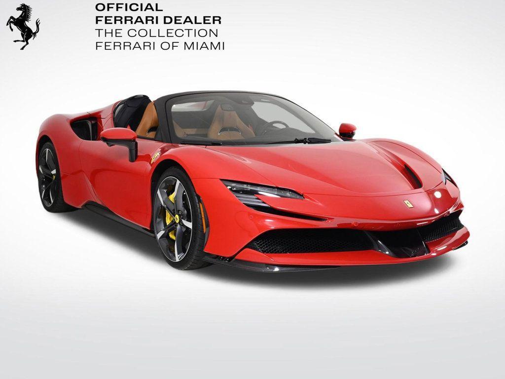used 2025 Ferrari SF90 Spider car, priced at $634,900