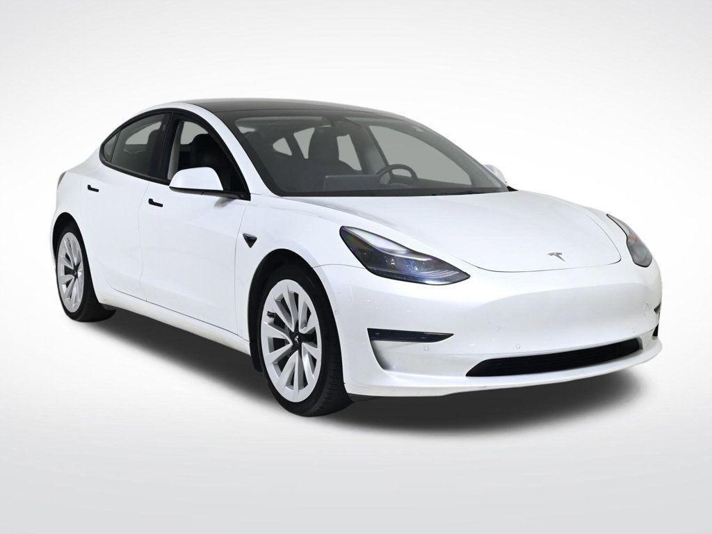 used 2022 Tesla Model 3 car, priced at $22,800