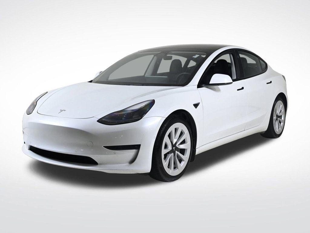 used 2022 Tesla Model 3 car, priced at $22,800