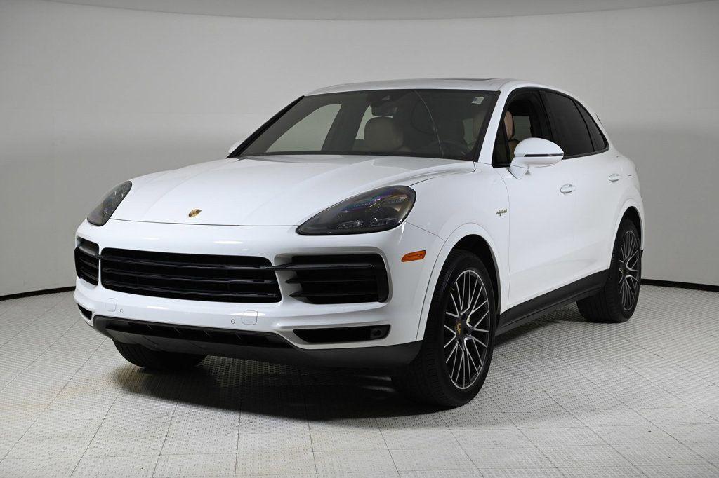 used 2021 Porsche Cayenne E-Hybrid car, priced at $71,890