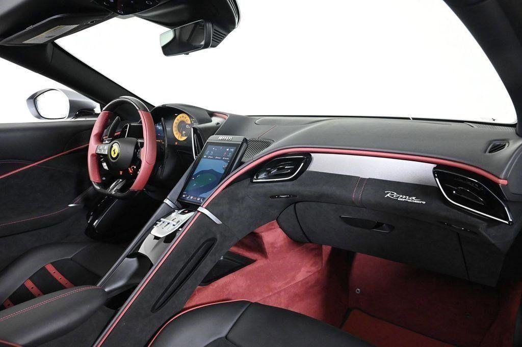 used 2024 Ferrari Roma Spider car, priced at $330,400