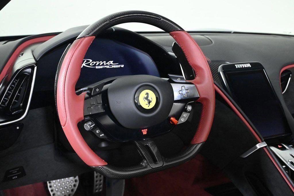 used 2024 Ferrari Roma Spider car, priced at $330,400