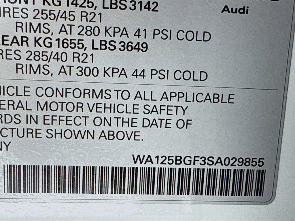 new 2025 Audi SQ6 e-tron car, priced at $82,815