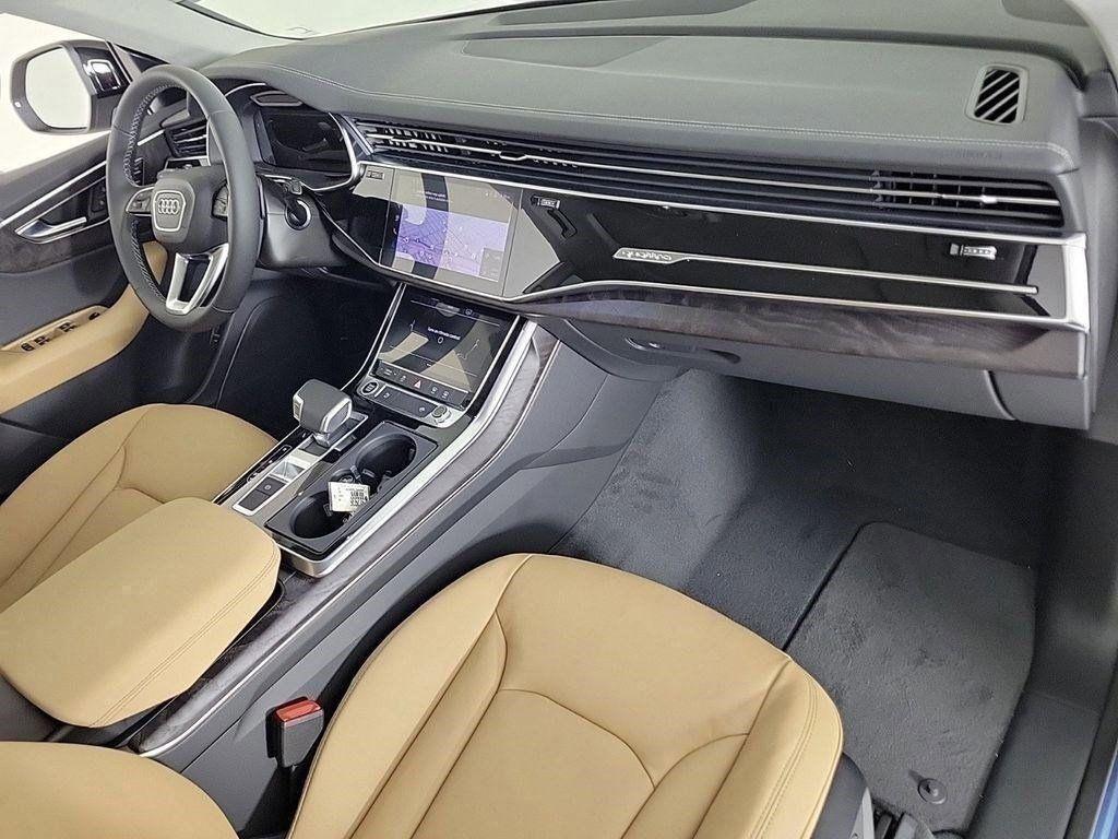 new 2025 Audi Q8 car, priced at $77,465