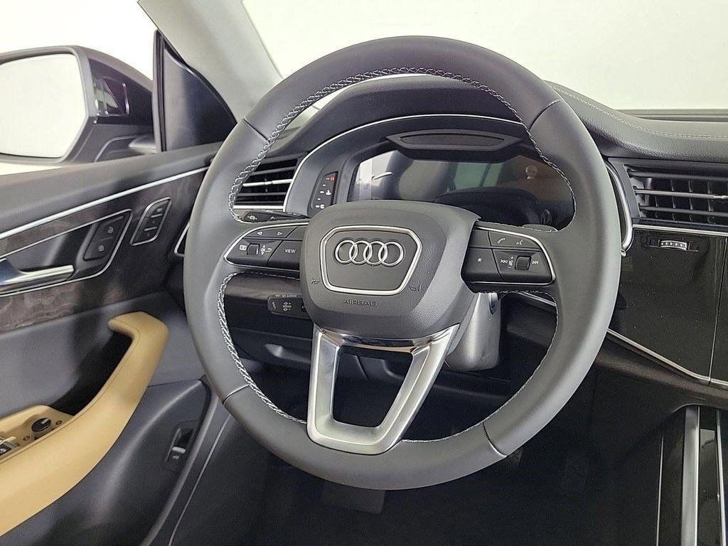 new 2025 Audi Q8 car, priced at $77,465