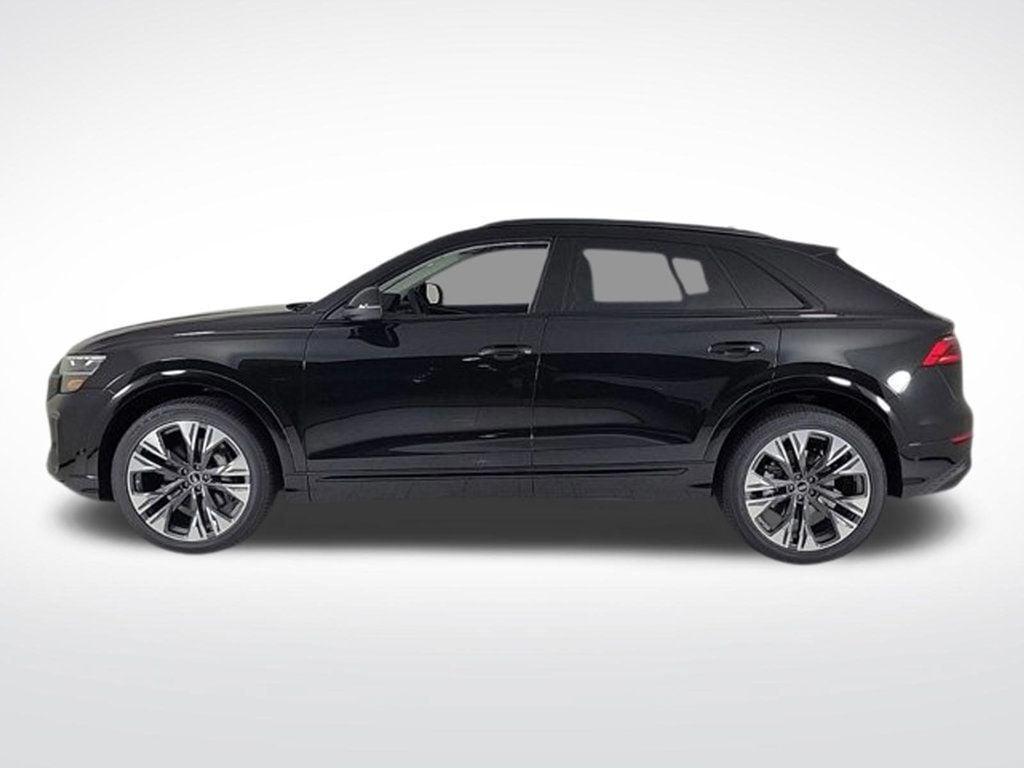 new 2025 Audi Q8 car, priced at $78,465
