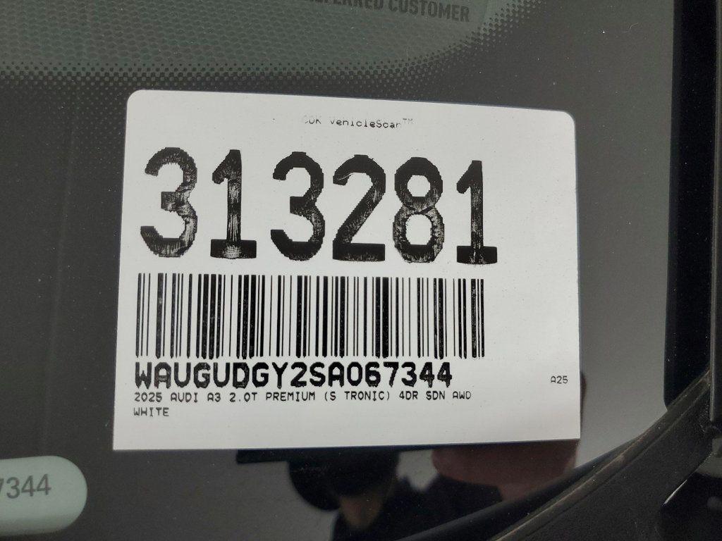 new 2025 Audi A3 car, priced at $41,395