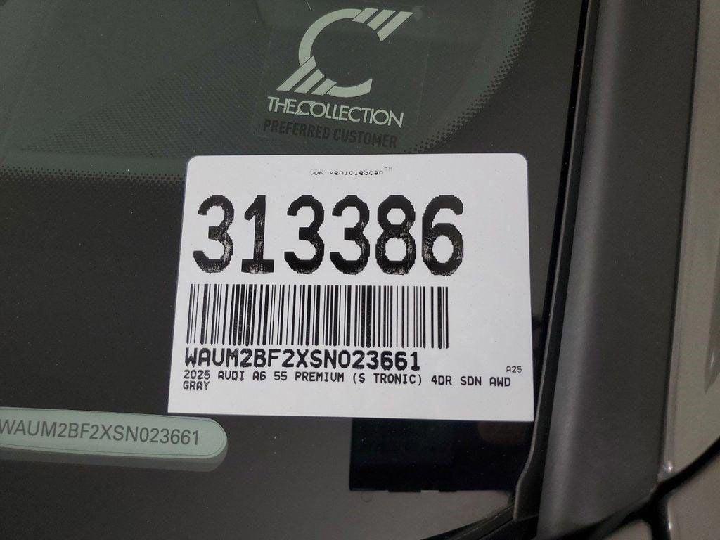 new 2025 Audi A6 car, priced at $76,735