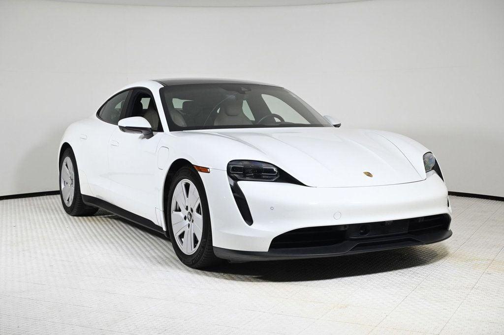 used 2022 Porsche Taycan car, priced at $71,988