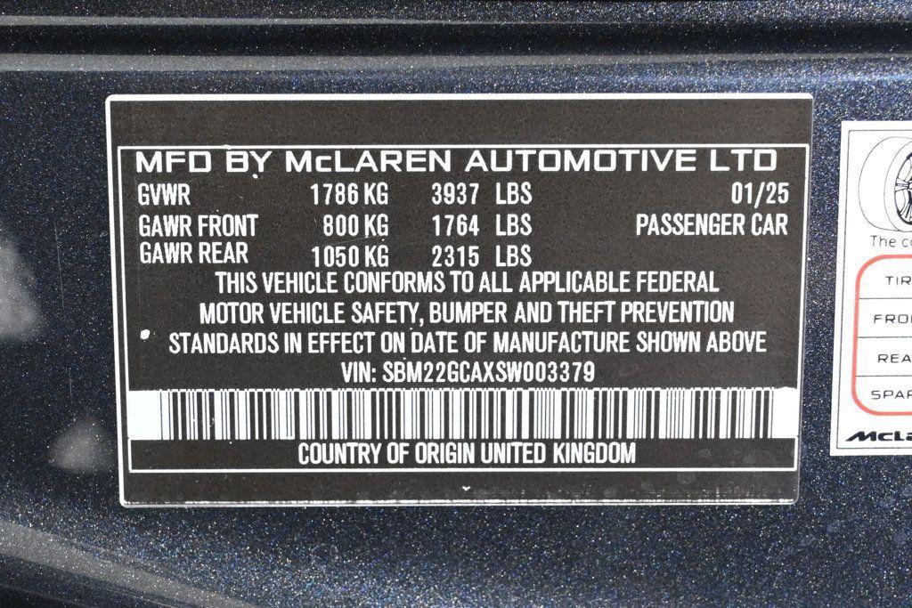 new 2025 McLaren GTS car, priced at $243,758