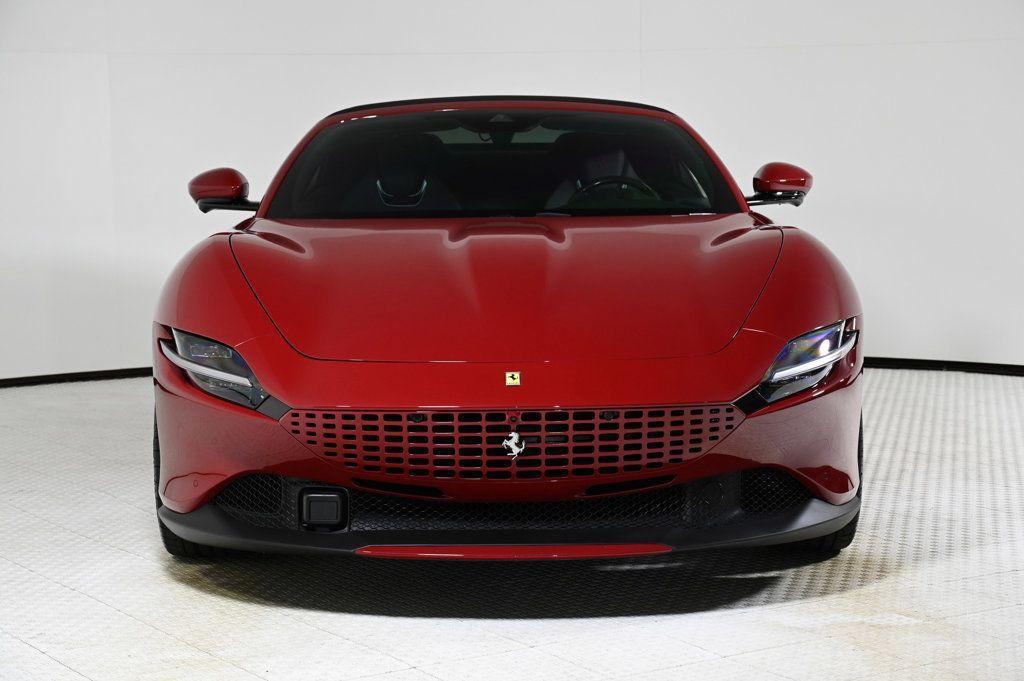 used 2024 Ferrari Roma Spider car, priced at $376,900