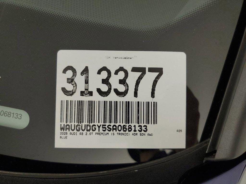 new 2025 Audi A3 car, priced at $38,790