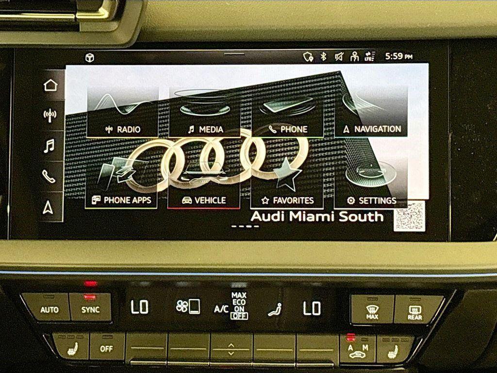 new 2025 Audi A3 car, priced at $40,990