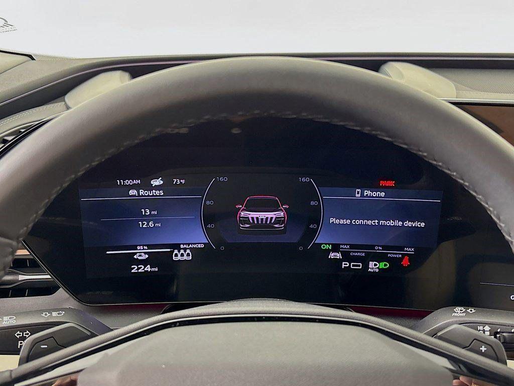new 2025 Audi Q6 e-tron car, priced at $75,635