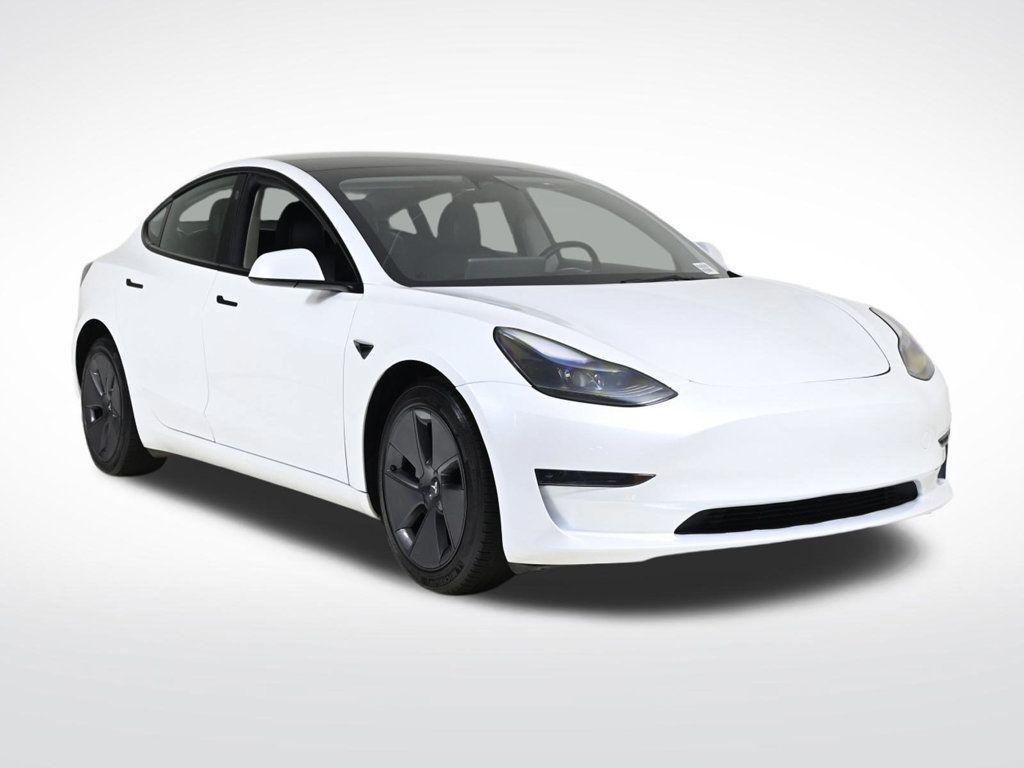 used 2023 Tesla Model 3 car, priced at $21,900