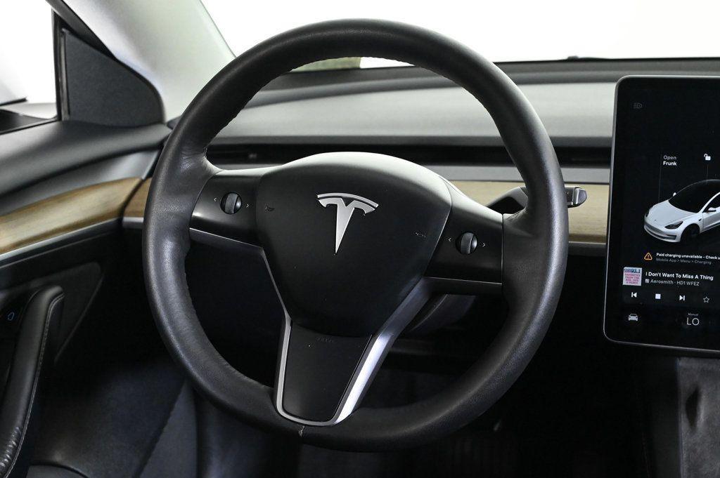 used 2023 Tesla Model 3 car, priced at $21,900