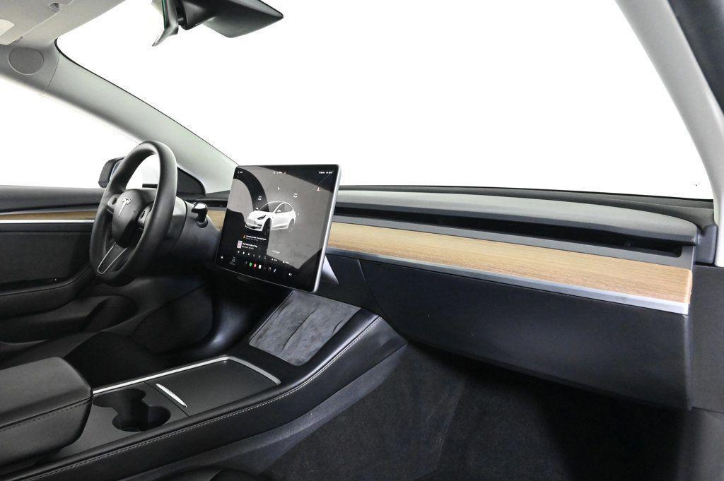 used 2023 Tesla Model 3 car, priced at $21,900