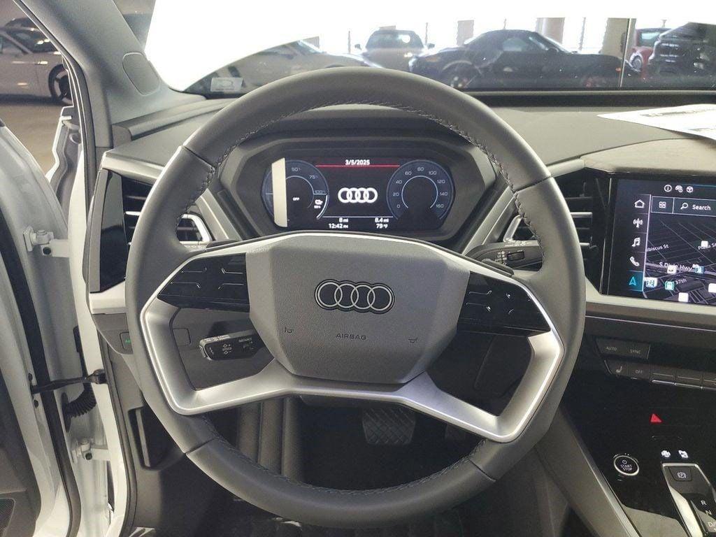 new 2025 Audi Q4 e-tron car, priced at $54,165