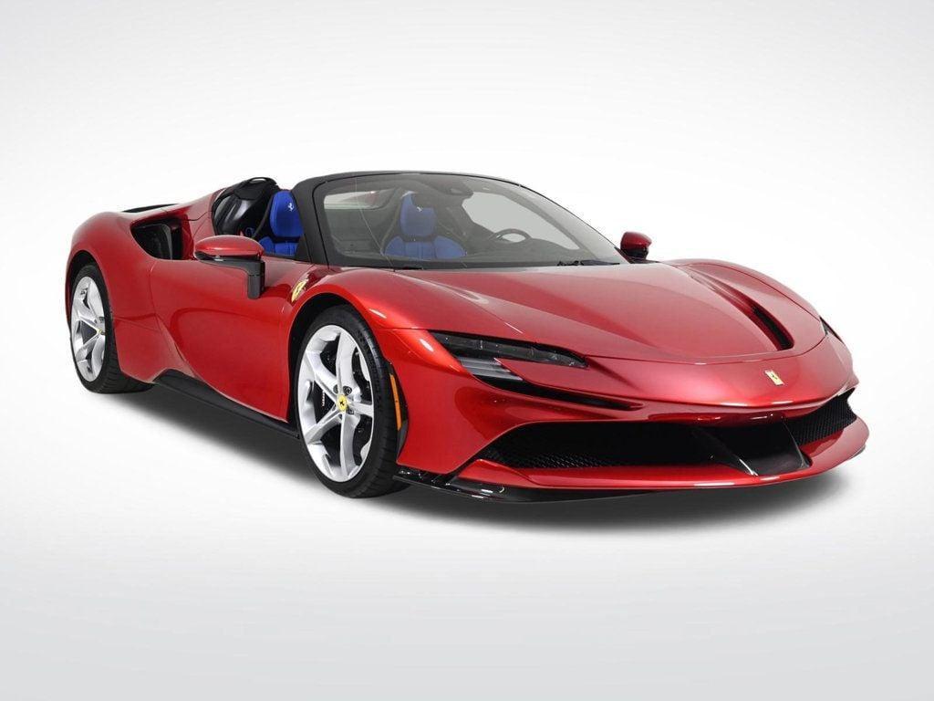 used 2023 Ferrari SF90 Spider car, priced at $734,900
