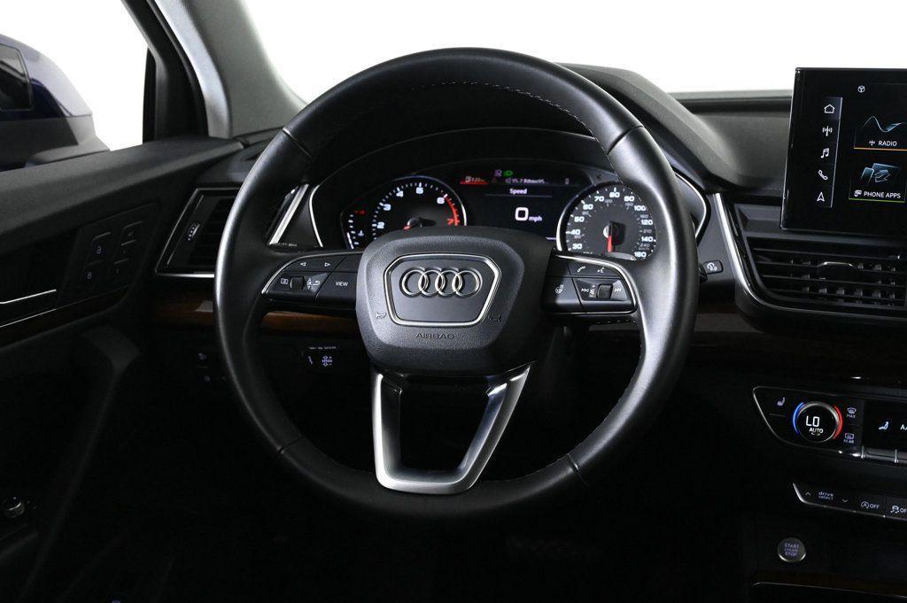 used 2022 Audi Q5 car, priced at $27,900