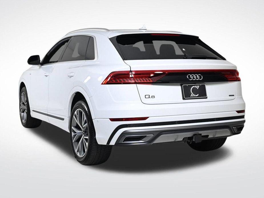 used 2021 Audi Q8 car, priced at $47,500