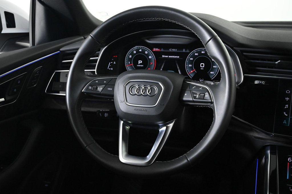 used 2021 Audi Q8 car, priced at $47,500