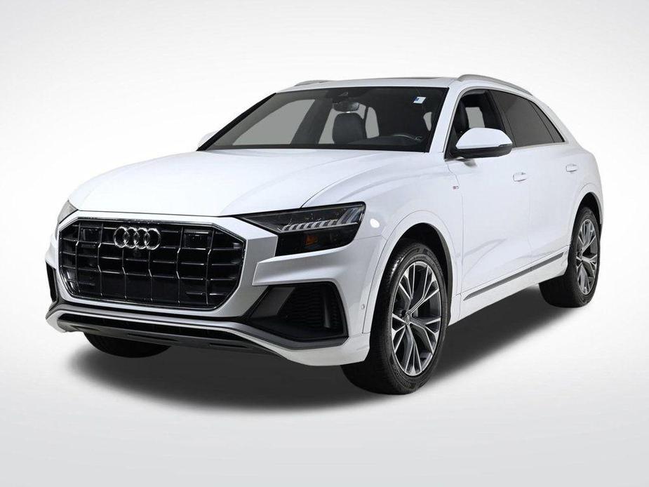 used 2021 Audi Q8 car, priced at $47,500