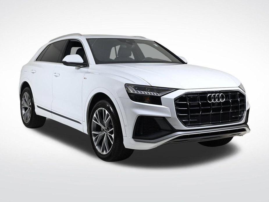 used 2021 Audi Q8 car, priced at $47,500