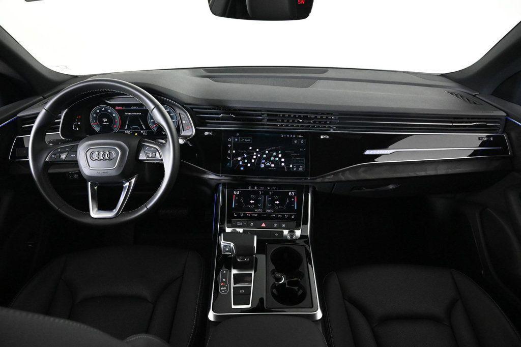 used 2021 Audi Q8 car, priced at $47,500