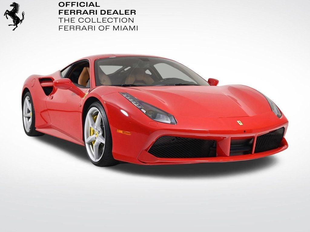 used 2018 Ferrari 488 GTB car, priced at $254,900