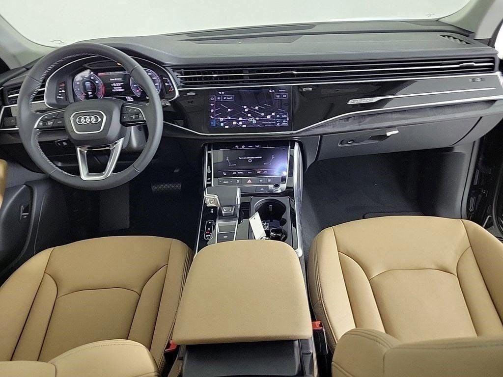 new 2025 Audi Q8 car, priced at $78,465