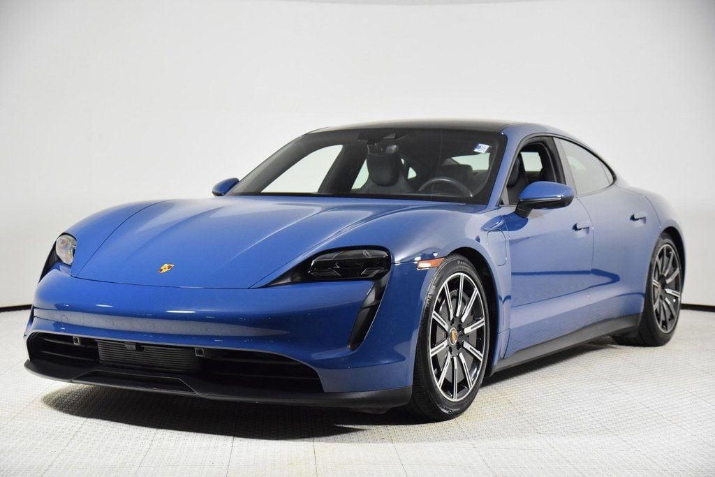 used 2021 Porsche Taycan car, priced at $76,865