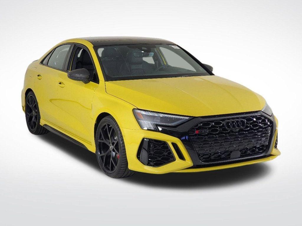 new 2024 Audi RS 3 car, priced at $71,295