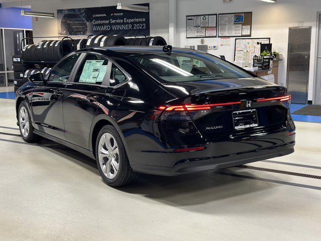 new 2025 Honda Accord car, priced at $29,445