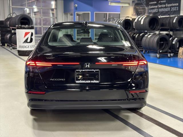 new 2025 Honda Accord car, priced at $29,390