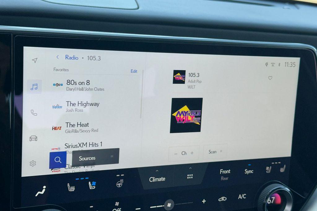 new 2025 Lexus TX 350 car, priced at $73,432